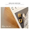 NATIVE UNION BELT Cable USB-C to Lightning Data Sync Rapid Charging Cable [MFi Certified] Compatible with iPhone/iPad (1.2m) (Kraft)