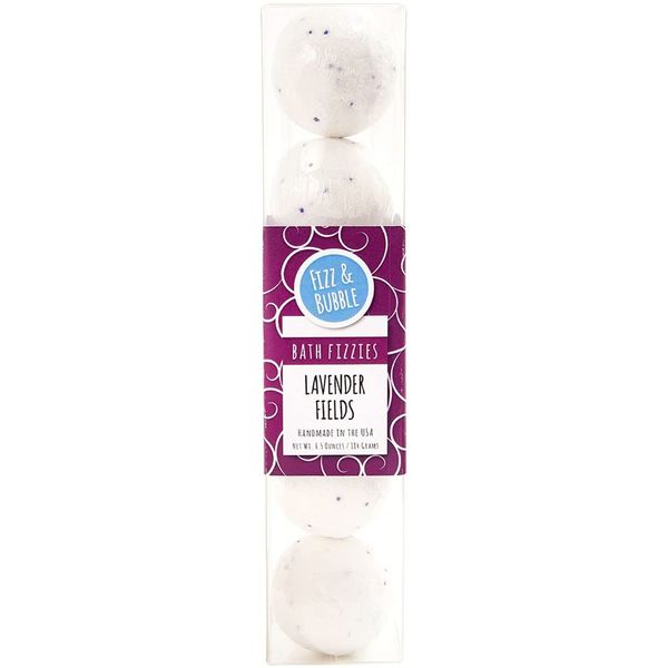 Fizz & Bubble Natural 5 Mini Bath Fizzies Lavender Fields