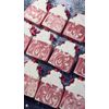 Handmade Candy Cane Artisan Soap Gift Scented Cold Process Soap Bar Large 6.5oz