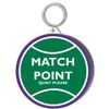 Gift Insanity TENNIS BALL - MATCH POINT - QUIET PLEASE 45mm Keyring