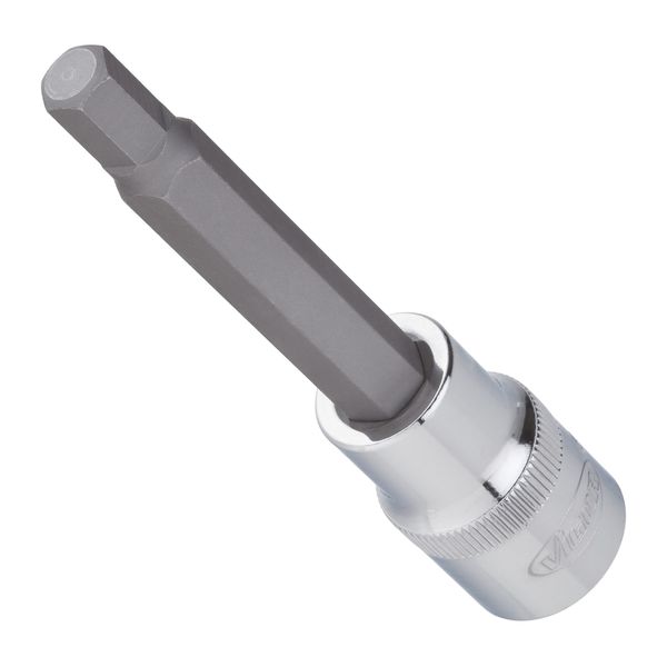 Vigor V2078 Hexagon Socket Screwdriver Bit, 12 mm, L 100 mm, 1/2"