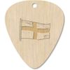 7 x 'England Flag' Guitar Picks/Pendants (GP00015451)
