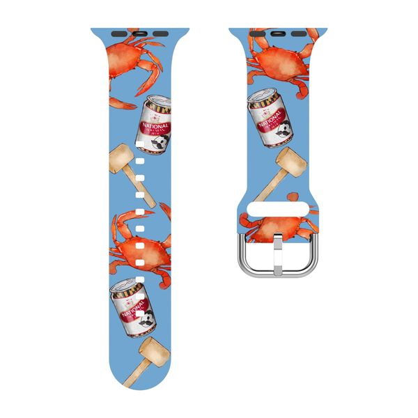 Crab, Mallet, and Natty Boh / Apple Watch Band - 38/40/41