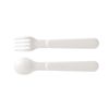 MIKIHOUSE DOUBLE_B Spoon & Fork 66-7016-262 - White