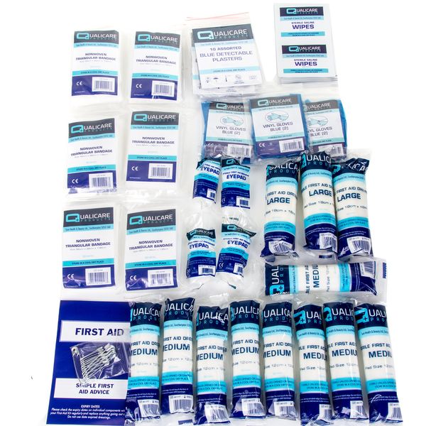 Catering First Aid Kit Refill | for Work Areas with Up to 20 Employees