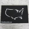 Professional-Grade Rubber Kitchen Dish Drying Mat/Bar Service Mat/Hygienic/18x12