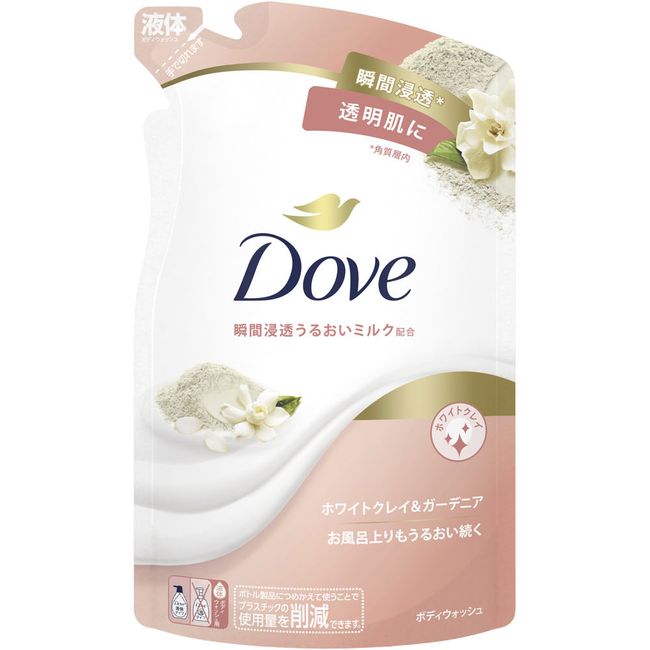Unilever Japan Dove Body Wash White Clay &amp; Gardenia Refill 330g