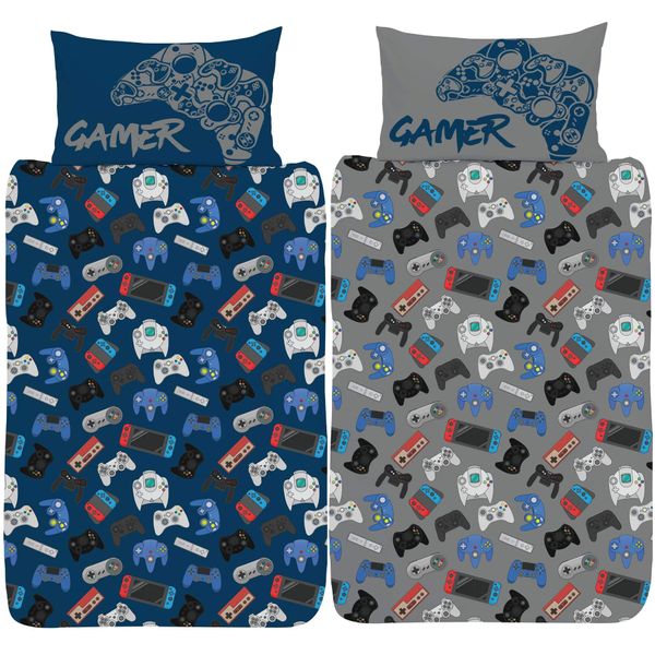 Gamer Beanbag - Gaming Controller Design - Polycotton - 52x38x52 cm