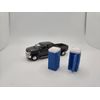 *2 pack* 1:64 Scale Porta-Potty Diorama Accessory Light Blue with White Top