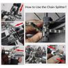 6X Bike Repair Tool Kit Crank Chain Cutter Extractor Bracket Freewheel Puller
