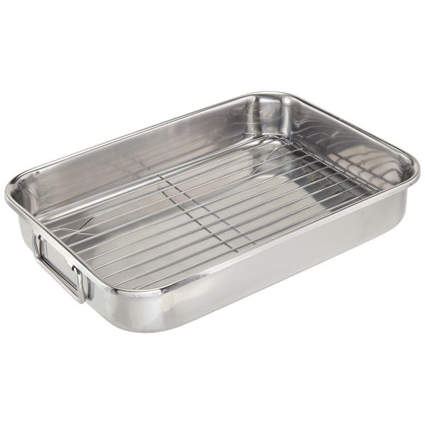 ExcelSteel 592 Roasting Pan, Stainless