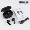 Bluetooth Waterproof Headset TWS 5.4 Wireless Earphone Earbuds Headphones Stereo