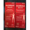 2PACK GLOBULO ROJO HIGH POTENCY IRON VITAMIN B12 SUPPORT RED BLOOD CELL 16 OZ EA