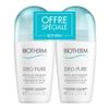 Biotherm Deo Pure Antiperspirant Roll-On 2 x 75ml