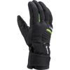 LEKI Spox GTX Gloves, Black-Lime, EU 8.5
