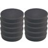 Craft-Equip Basic 10 Pack 150 mm Polishing Sponge Grey Smooth Polishing Pad Car Paint