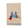 Mud Pie Crab Embroidery Towel; 21" x 14"