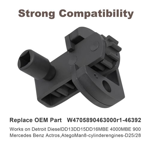 XiTuanYuan J-46392 Engine Barring Tool for Detroit Diesel DD13, DD15, DD16, MBE4000, MBE900 Alternative or W470589046300