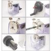 Dahle 77 Pencil Sharpener for Pencil Diameter up to 12 mm Grey