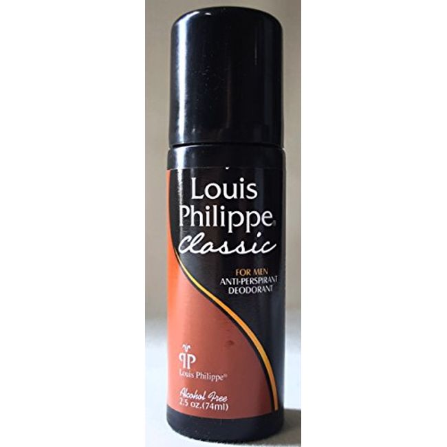 4 Louis Philippe For men Anti-perspirant Deodorant Aqua 2.5 OZ NEW Roll On