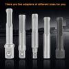 SDS Adapter, 5 Pcs SDS Socket Adaptor Set, SDS Plus to SDS Max Adapter