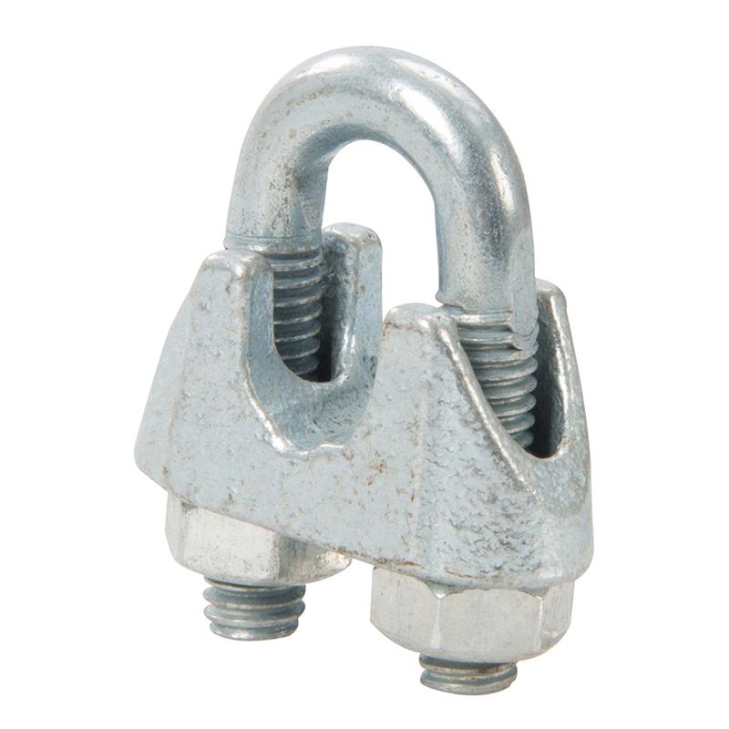 Dapetz ® 10Pk Wire Rope Clips - M10 Cable Clamps Fixing Fixer Grip U ...