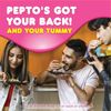 16x Packets Pepto Bismol Chewables Upset Stomach Reliever | 4 Tablets Per Packet