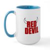 CafePress Red Devil Large Mug 15 oz (444 ml) Ceramic Coffee Mug