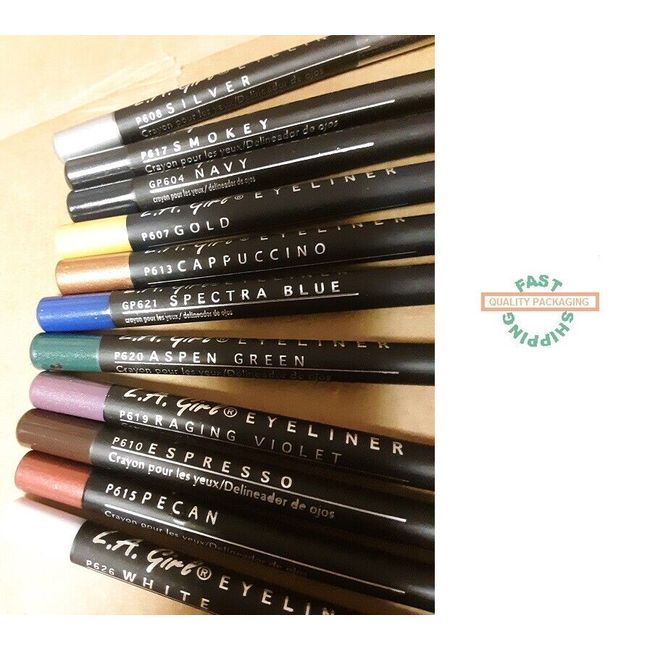 L.A. Girl Eyeliner Pencil-RAGING VIOLET-ITEM #P619(One Pencil)-Fast Shipping !!!