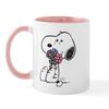 CafePress Springtime Snoopy Mug 11 oz (325 ml) Ceramic Coffee Mug