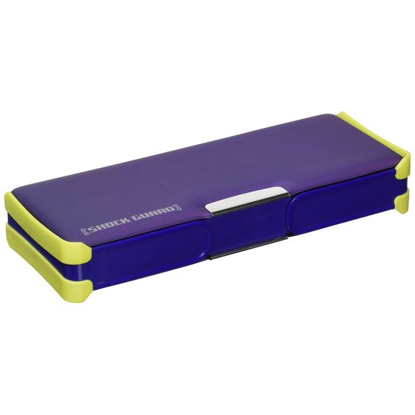 Debika Pencil Case, Shock Guard, Double-Sided Pencil Case, Blue 053005