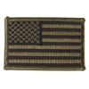 US NATIONALITÄTSABZ TEXTIL LI OLIV