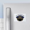 CafePress Your Captain Magnets Rectangle Magnet, 2"x3" Refrigerator Magnet