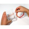 Rayher Double Side Adhesive Tape Extra Strong Clear Bag, transparent, Breite 9 mm