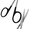 Iris Scissors 4.50" Str/Cud/Angled TC Tungsten Carbide, Supercut O.R. Grade (Supercut Curved)