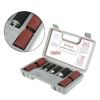 20 Pcs Drum Sander Kit, Rubber Sanding Drum Set with Case for Drill Press