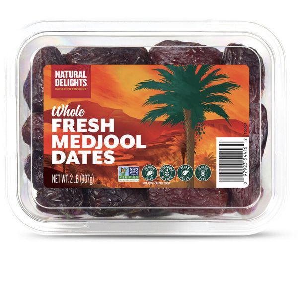 Medjool Dates, Non-GMO Verified - Raw, Vegan 2 LB (907 Grams)