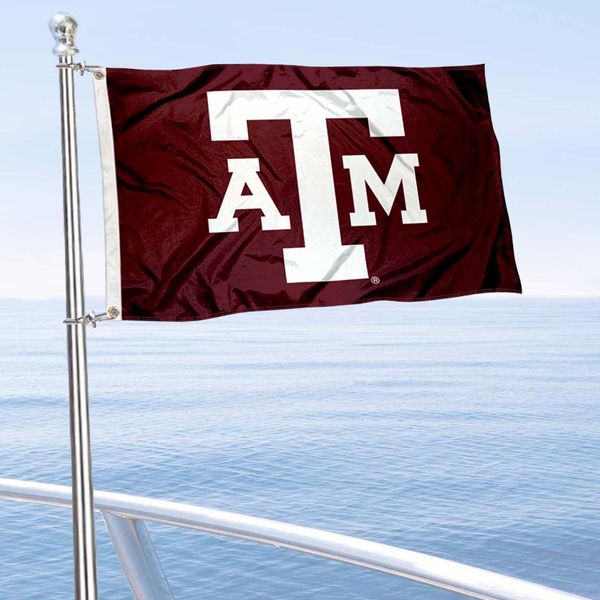 Texas A&M Golf Cart and Boat Flag