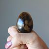 Satin Crystals Tigers Eye Egg Brown Stone 1.75-2.0 inch