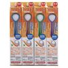 Tongue Brush W-1 Assorted Set of 4