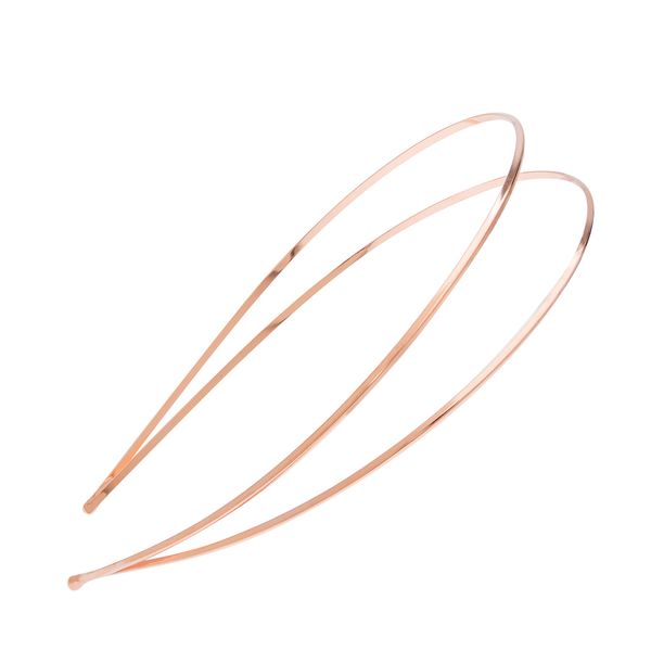 L. Erickson Metal Double Headband - Rose Gold