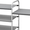 3-Tier Shoe Rack Storage Organizer, Grey