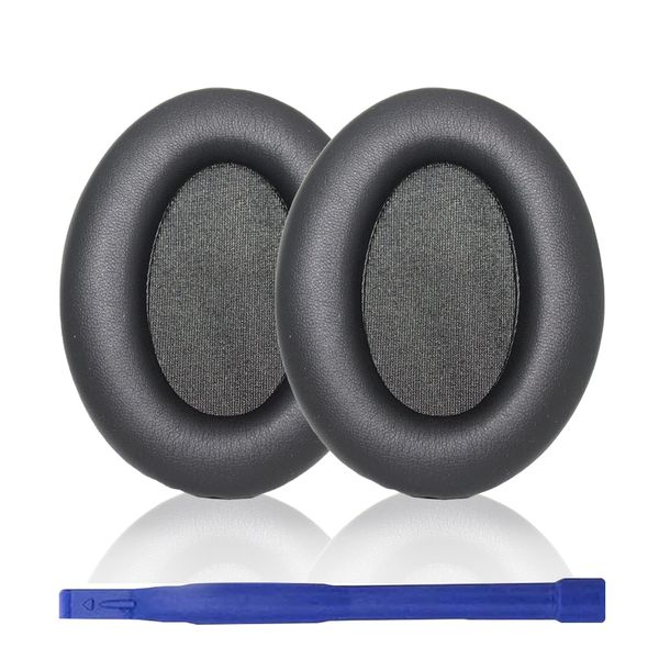 WH-1000XM3 Earpads Replacement Earpads Protein PU Leather Ear Cushions Compatible with Sony WH-1000XM3 Wireless Noise Cancelling Over-Ear Headphones (Black)