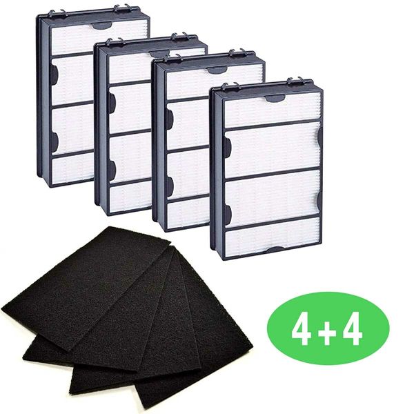 4Pcs Premium Holmes Hapf600 Filter B HEPA Replacement for BulkFilter HAP162