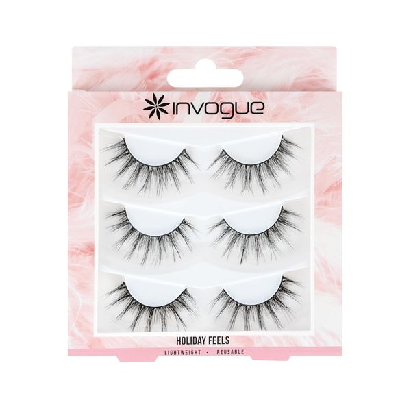 Invogue Vault 1 Multipack Lashes, 3 Pairs, 100 g