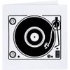 'Vinyl Record Player' Blank Greeting Card (GC00060401)