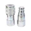 Hydraulic Quick Disconnect Flat Face 1/2" BSP Quick Release Coupling Set - ISO 16028 Standard