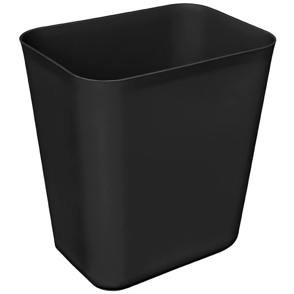 Nipogear 3 Gallons Efficient Trash Can Wastebasket, Fits Under Desk, Kitchen, Home, Office (Black, 3 Gallons)