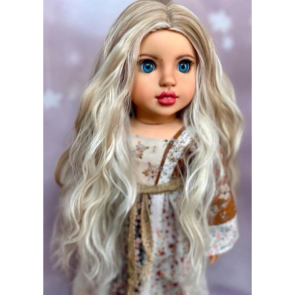 Moonlit Frost 10-11 Wig for 18” Dolls