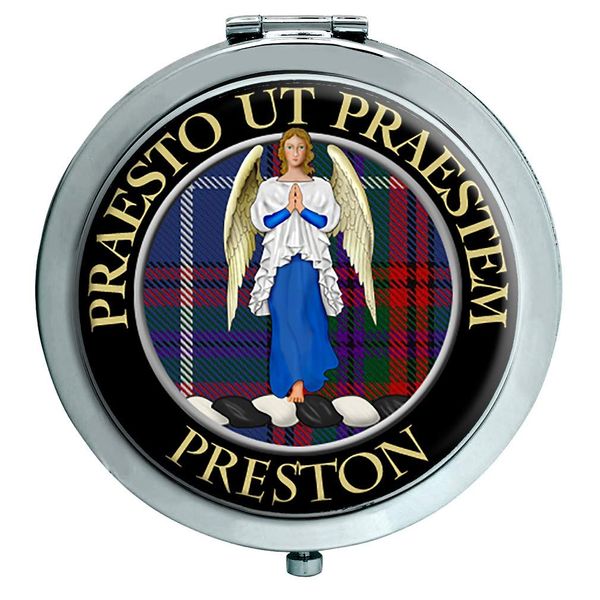 Preston Scottish Clan Compact Mirror